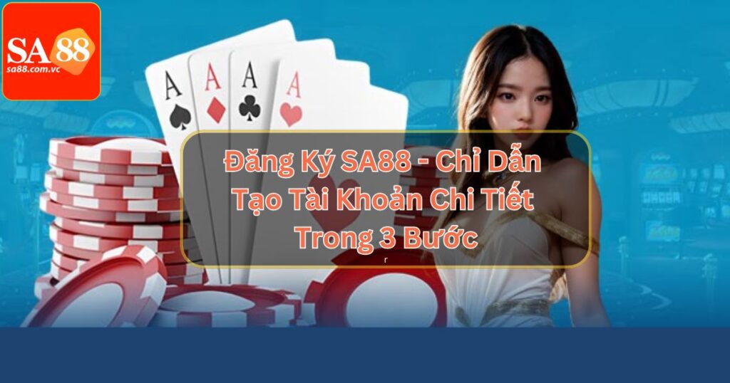 Đăng Ký SA88 - Chỉ Dẫn Tạo Tài Khoản Chi Tiết Trong 3 Bước 8 Đăng Ký SA88 - Mở Tài Khoản Chỉ Với Vài Thao Tác Đơn Giản