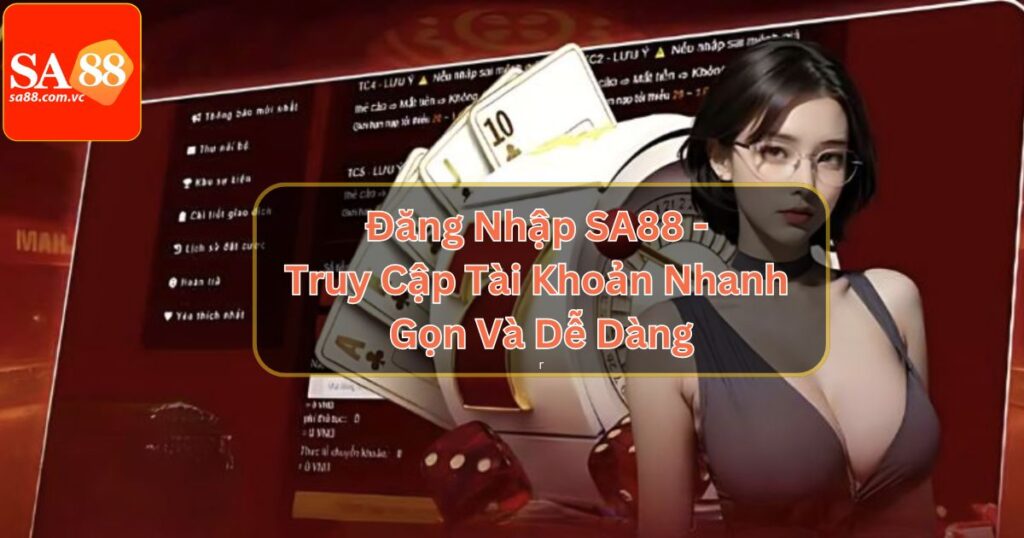 Đăng Nhập SA88 - Truy Cập Tài Khoản Nhanh Gọn Và Dễ Dàng 7 Đăng Nhập SA88 - Truy Cập Tài Khoản Nhanh Gọn Và Dễ Dàng